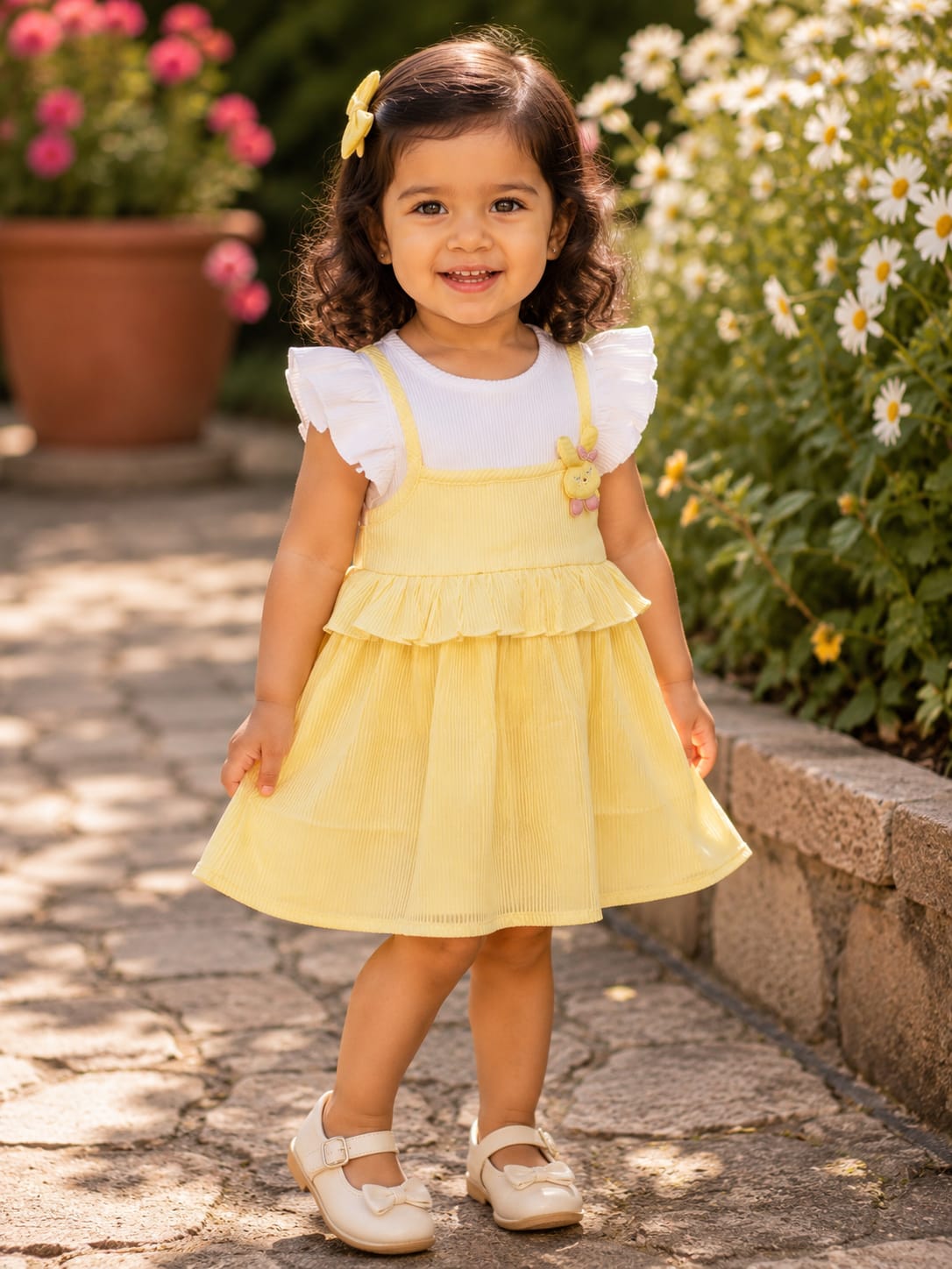 Yellow frock
