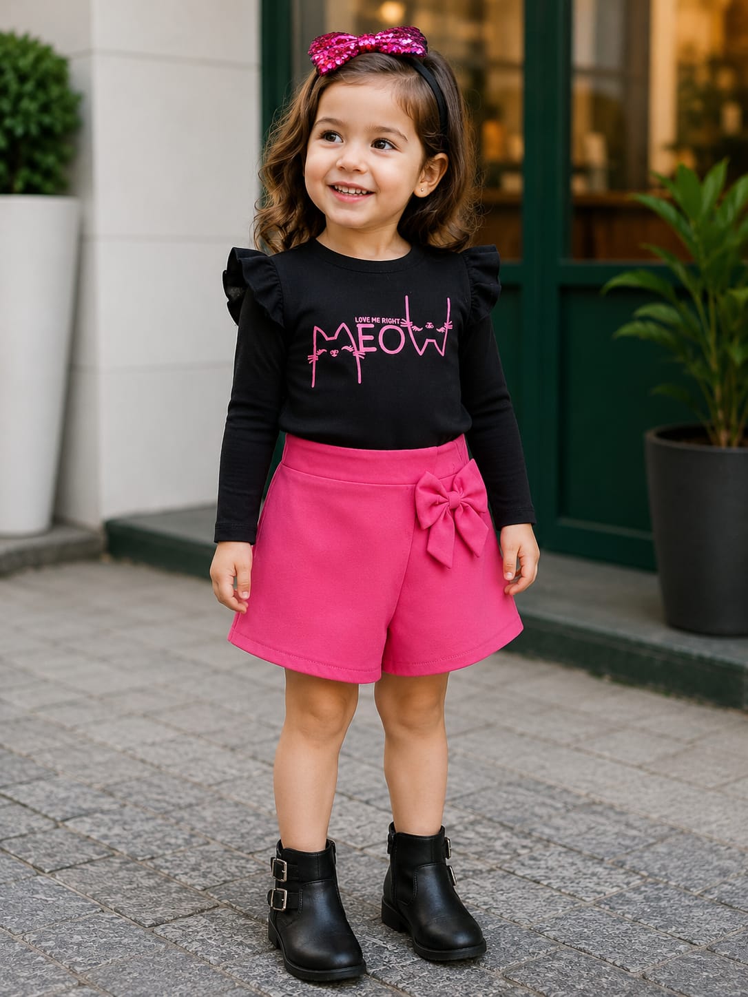 Skort skirt and top